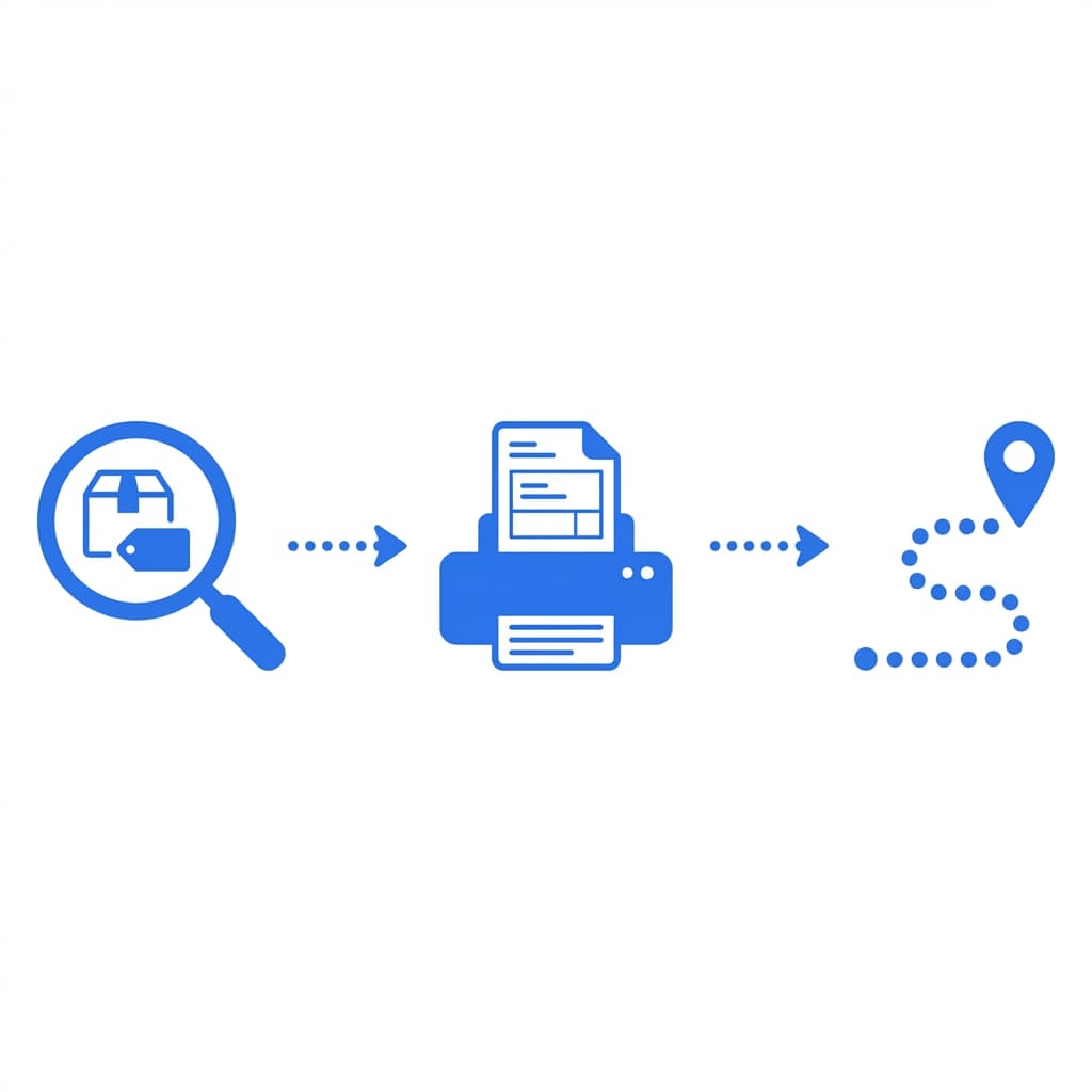 Flujo de envío: Cotiza, Genera, Rastrea